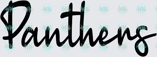 Panthers (cursive)-Ready to Press DTF Transfer
