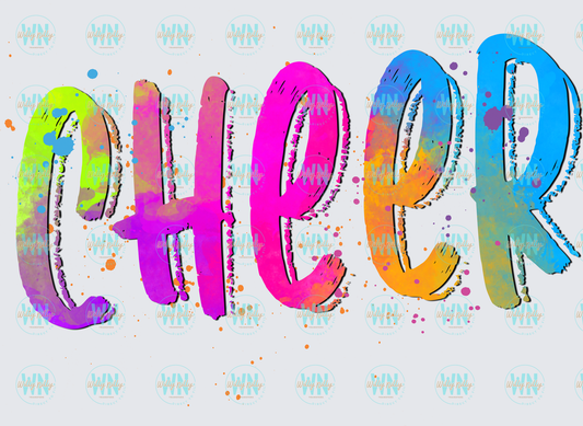 Cheer (neon)-Ready to Press DTF Transfer