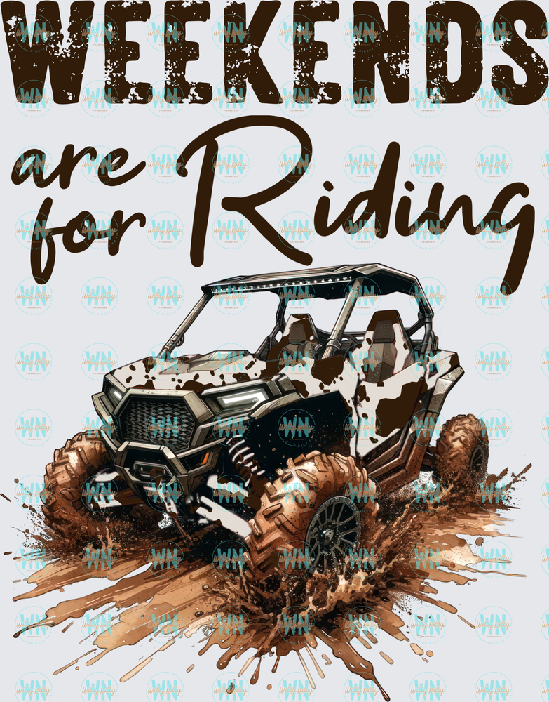 weekends are for riding