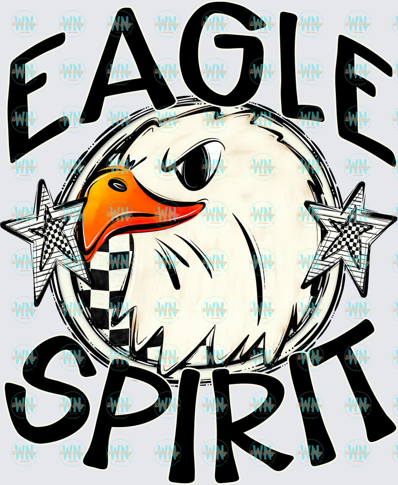 Eagle Spirit (mascot)-Ready to Press DTF Transfer