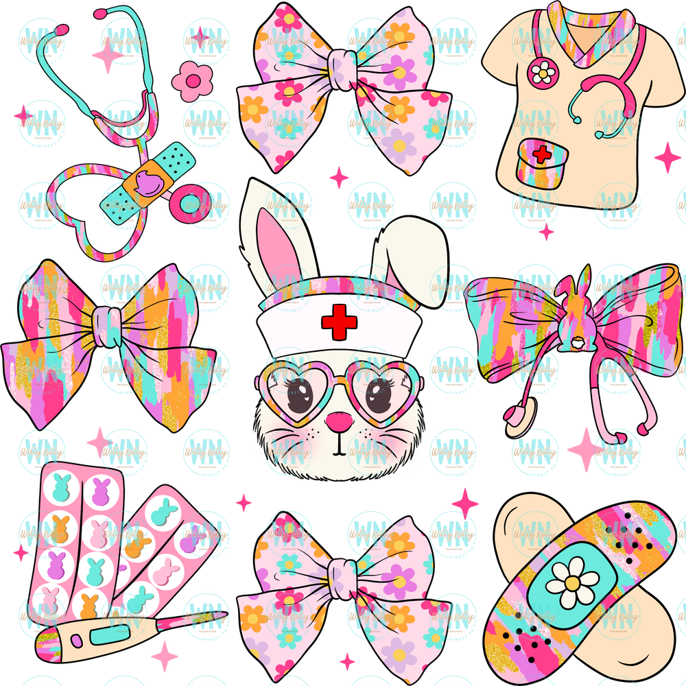 Nurse easter doodles