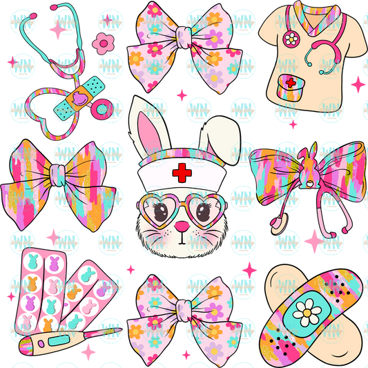 Nurse easter doodles
