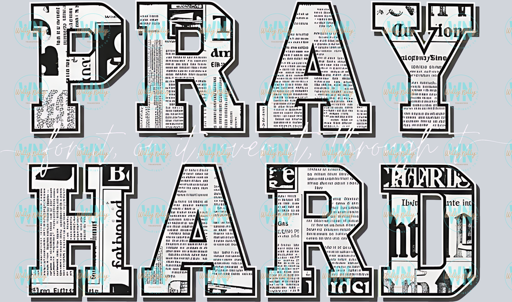 pray hard