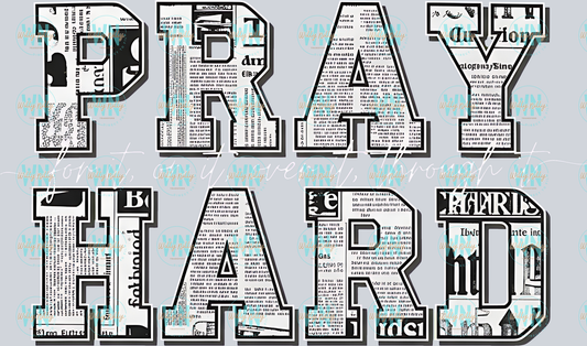 pray hard
