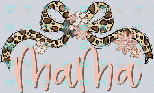 MAMA LEOPARD BOW