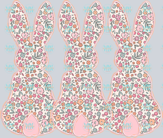 Pastel Floral Bunny