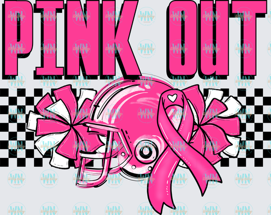 Pink Out-Ready to Press DTF Transfer