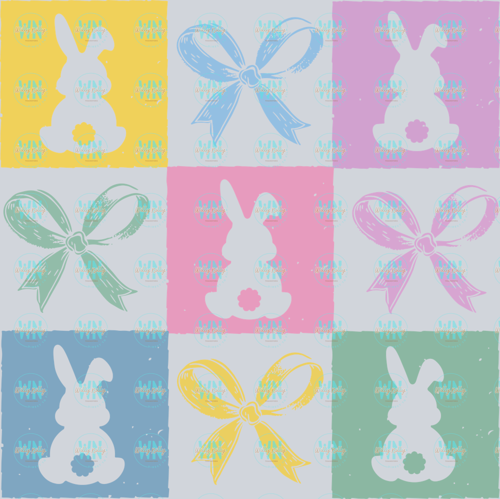 Checkered Easter Bunny