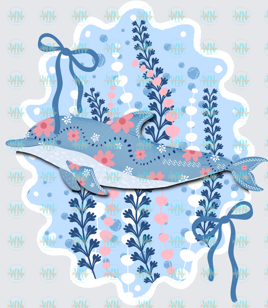 Floral dolphin