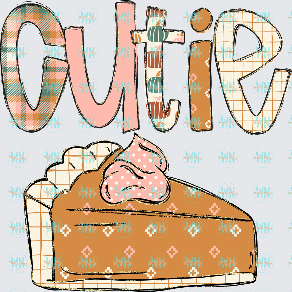 Cutie Pie-Ready to Press DTF Transfer