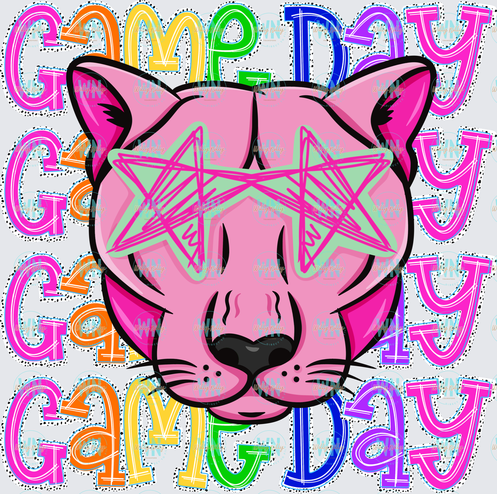 Game Day (Cougar)-Ready to Press DTF Transfer