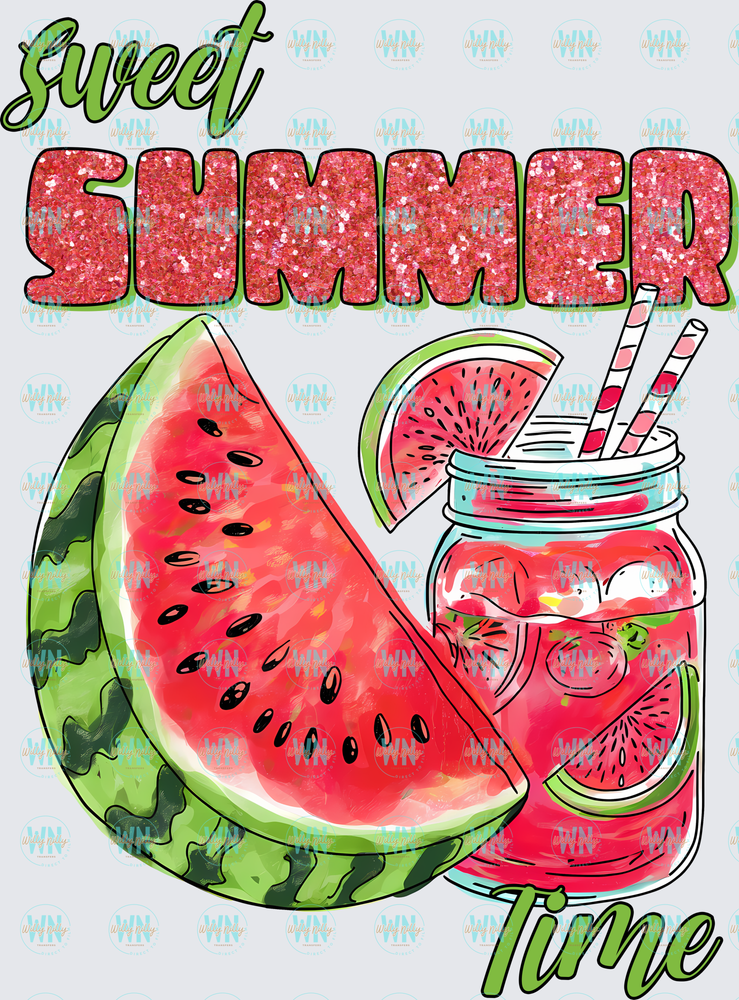 Sweet Summer Time-Ready to Press DTF Transfer