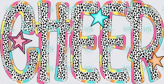 Cheer (dottie brights)-Ready to Press DTF Transfer
