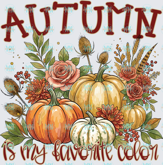 Autumn is my Favorite Color-Ready to Press DTF Transfer
