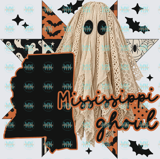 Mississippi Ghoul-Ready to Press DTF Transfer