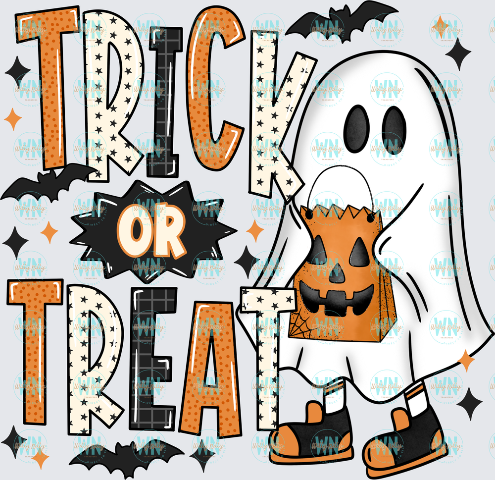 Trick or Treat-Ready to Press DTF Transfer