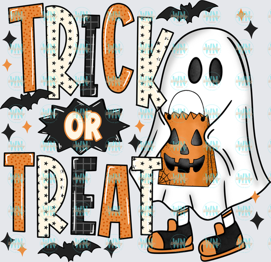 Trick or Treat-Ready to Press DTF Transfer