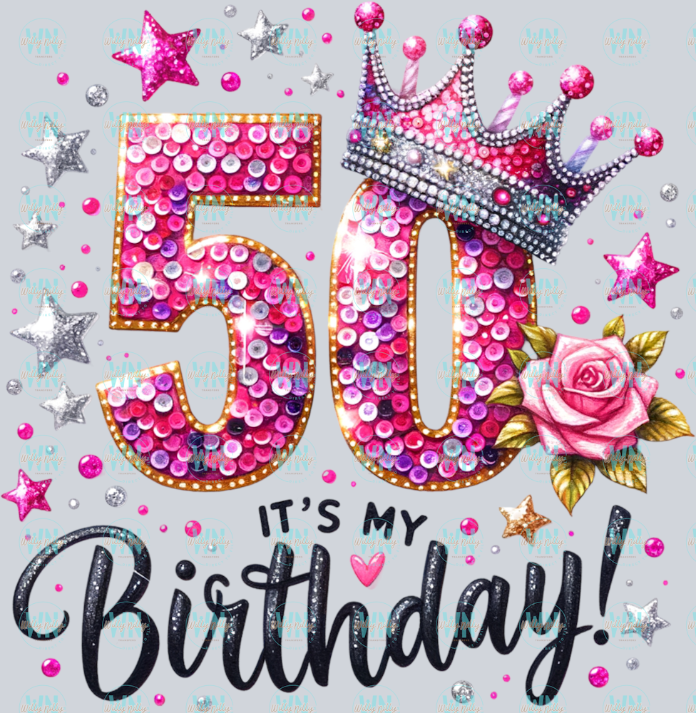 50 it is my birthday