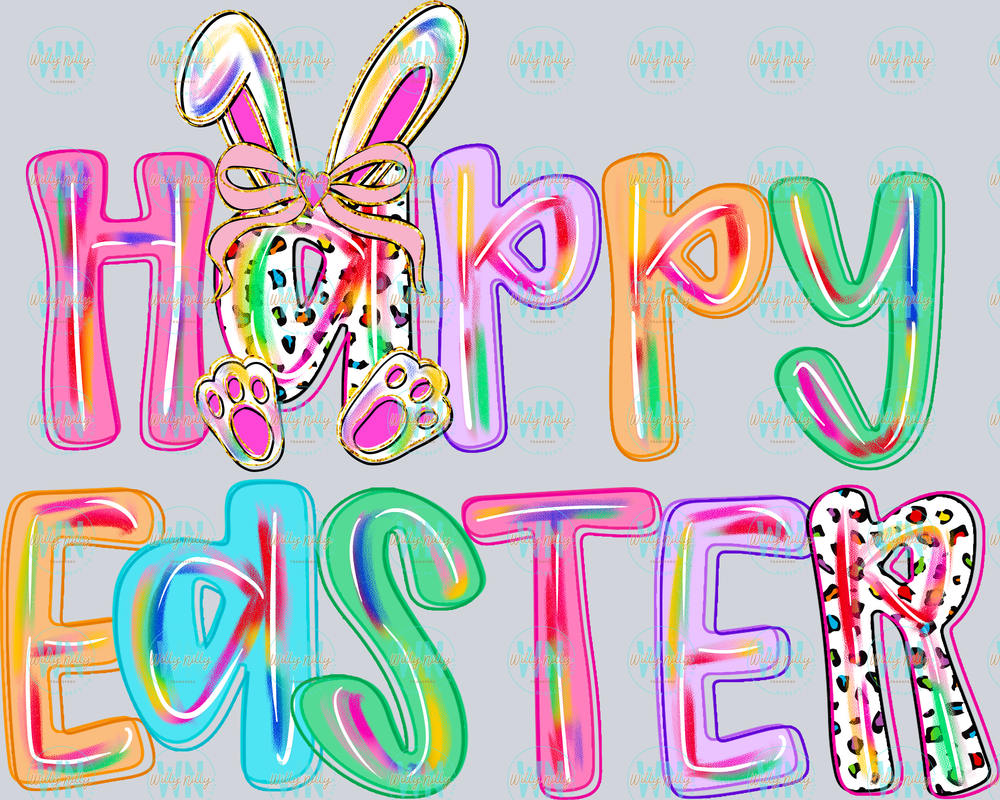 Brushstroke Happy easter