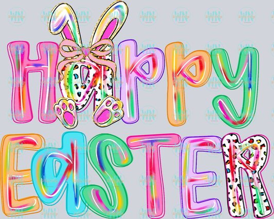 Brushstroke Happy easter